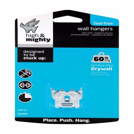 HIGH & MIGHTY Hillman Hanger Picture Hanger 60 lb 1 pk, 4PK 515303